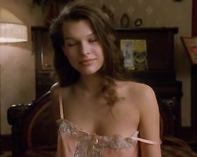 Milla Jovovich nude – Chaplin (1992)