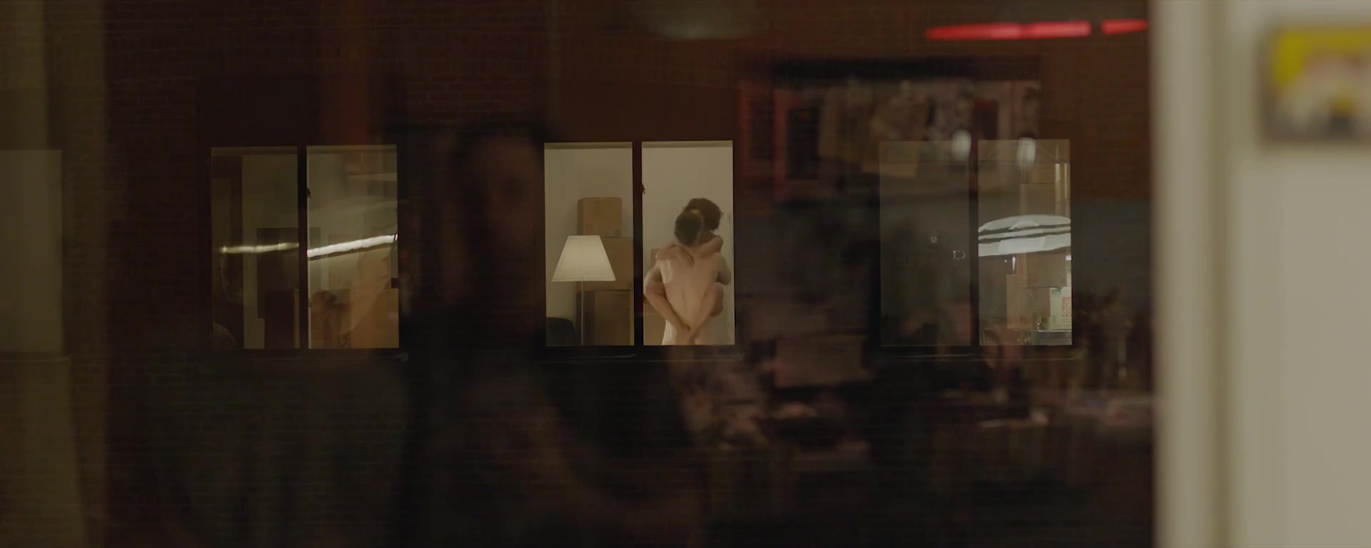 Juliana Canfield, Maria Dizzia naked in The Neighbors' Window (2019) .