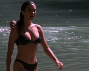 Jennifer Connelly nude, Debra Cole naked - The Hot Spot (1990)