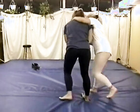 Naked Wrestling - Strip Nude Catfight hot sex scene