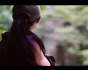 Army Girl Nude in the Jungle (spying) romantic sex scene