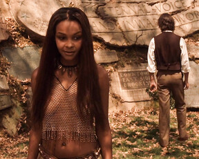 Samantha Mumba naked - The Time Machine (2002)