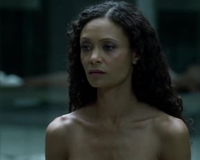 Thandie Newton naked - Westworld S01E06 (2016)