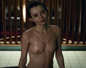 Emily Browning nude – American Gods s01e05 (2017)