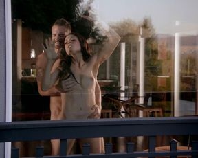 Leah Gibson nude – Rogue s01e03 (2013)