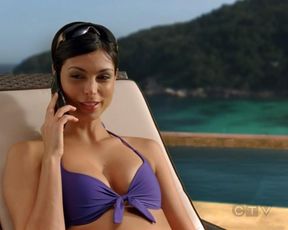 Morena Baccarin bikini video – The Mentalist s04e15 (2012)