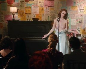 Rachel Brosnahan nude – The Marvelous Mrs. Maisel s01e01 (2017)