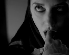 Sheila Vand nude – A Girl Walks Home Alone at Night (2014)