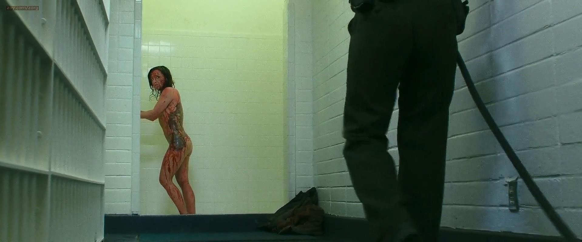 Danielle Harris in naked cutting video from Hachet three which was unleashe...