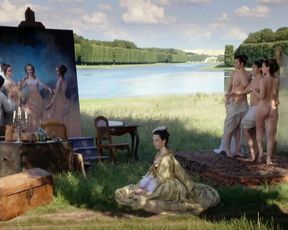 Blandine Bury nude, Coralie Revel nude, Lea Wiazemsky nude, Marie-Clotilde Ramos-Ibanez nude – Louis XV le soleil noir (2009)