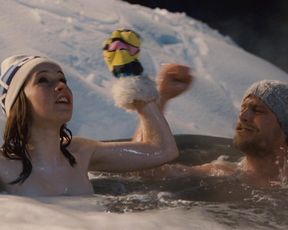 Felicity Jones sexy – Chalet Girl (2011)