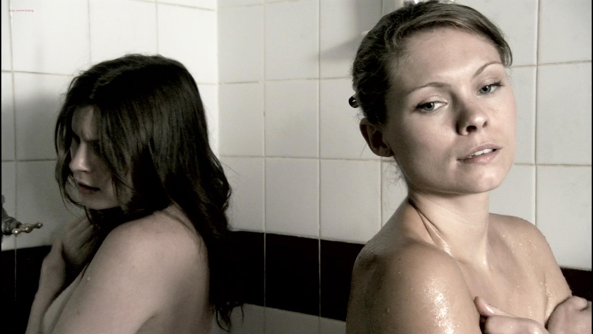 Myanna buring topless