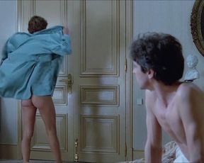 Sabine Haudepin nude, Charlotte Rampling nude – Max mon amour (1986)