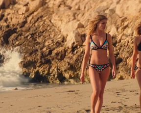 Ana de Armas, Gaia Weiss hot – Overdrive (2017)